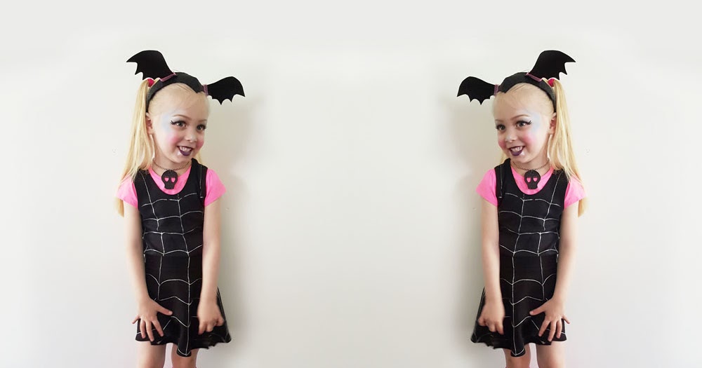 How to make a No Sew Disney Vampirina Costume Now thats Peachy